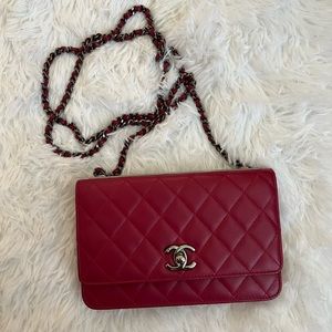 Chanel Trendy CC Wallet on Chain